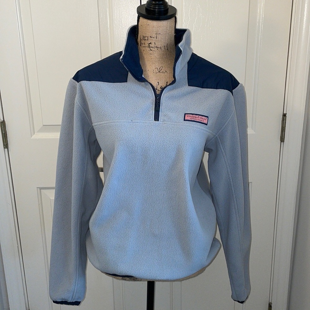 Vineyard Vines FALL Martha’s Vineyard quarter zip sweater cute SPRING pullover